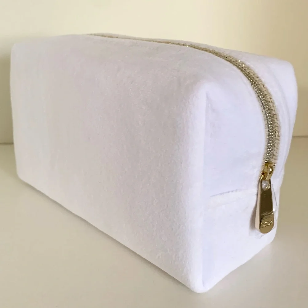 NEW Dior furry zippy pouch
